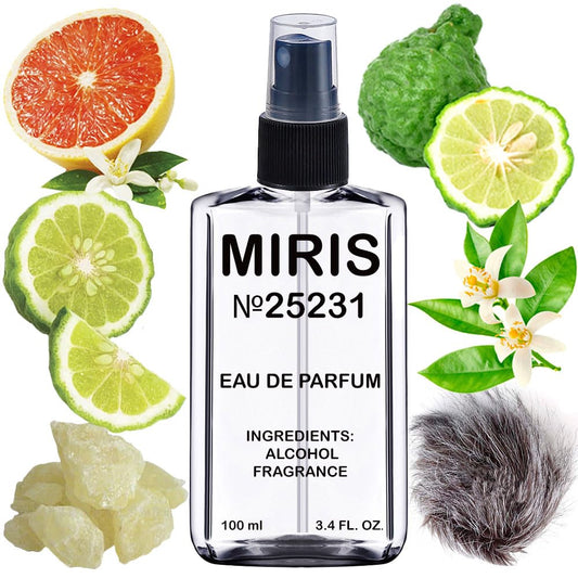 MIRIS No. 25231, Inspired by Di Homme Cologne, Long-Lasting Eau de Parfum for Men, Spray 3.4 Fl Oz / 100 ml