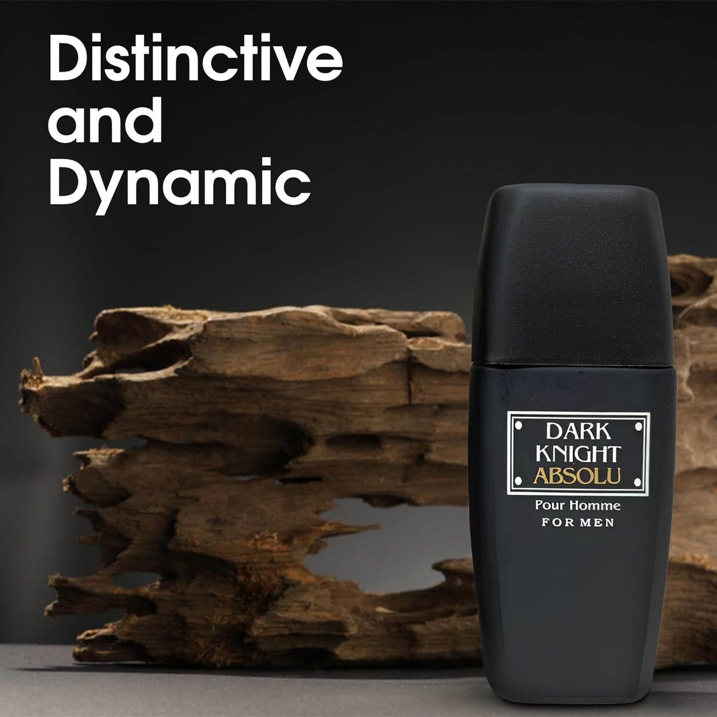 Cologne for Men Dark Night Absolu Natural Spray Masculine Scent Wonderful Fragrance Gift Eau De Parfum for Daily Use 3.3 Fluid Ounce