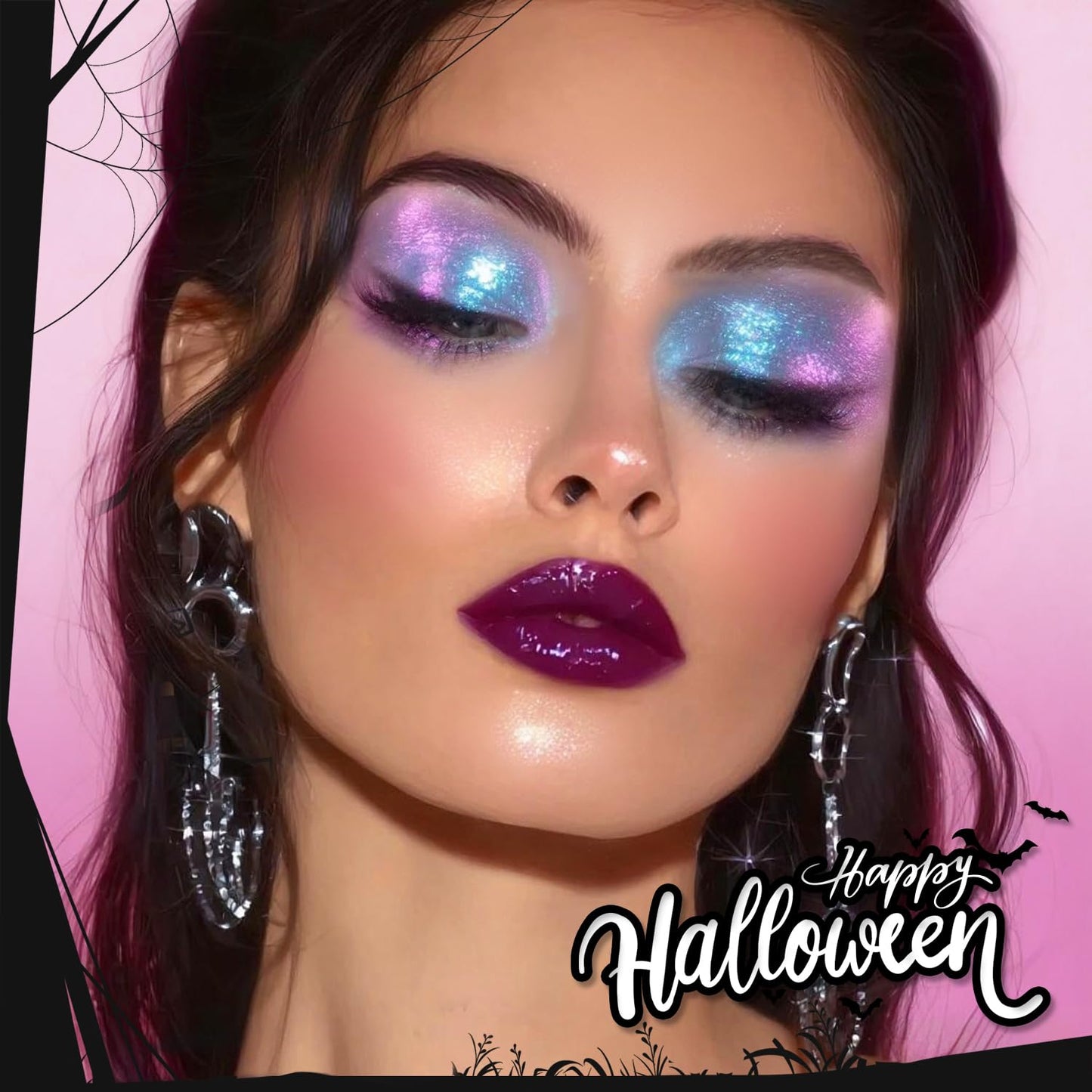 Multichrome Liquid Eyeshadow Set,3PCS Multi-Dimensional Fairy Makeup,High Pigment Waterproof Aurora Eye Shadow,Ultre Fine Tip Glitter Eyeliner (01 Aurora+02 Twilight+03 Moonbow)