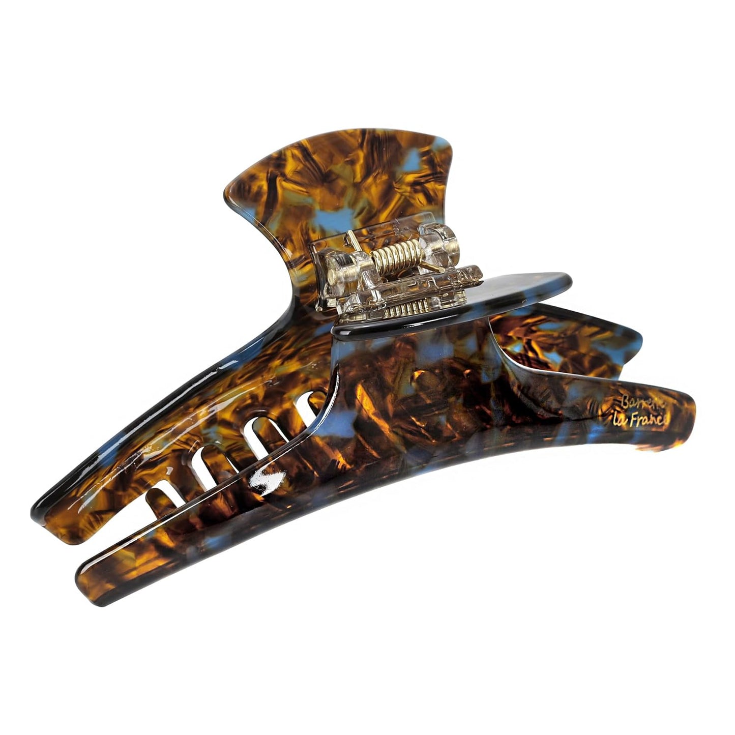 FAELBATY Hair Claw Clips Tortoise Barrettes Banana Hair Claw 4.5 Inch Big Hair Clips for Thin Thick Hair Hair Accessories for Women Girls (Brown)