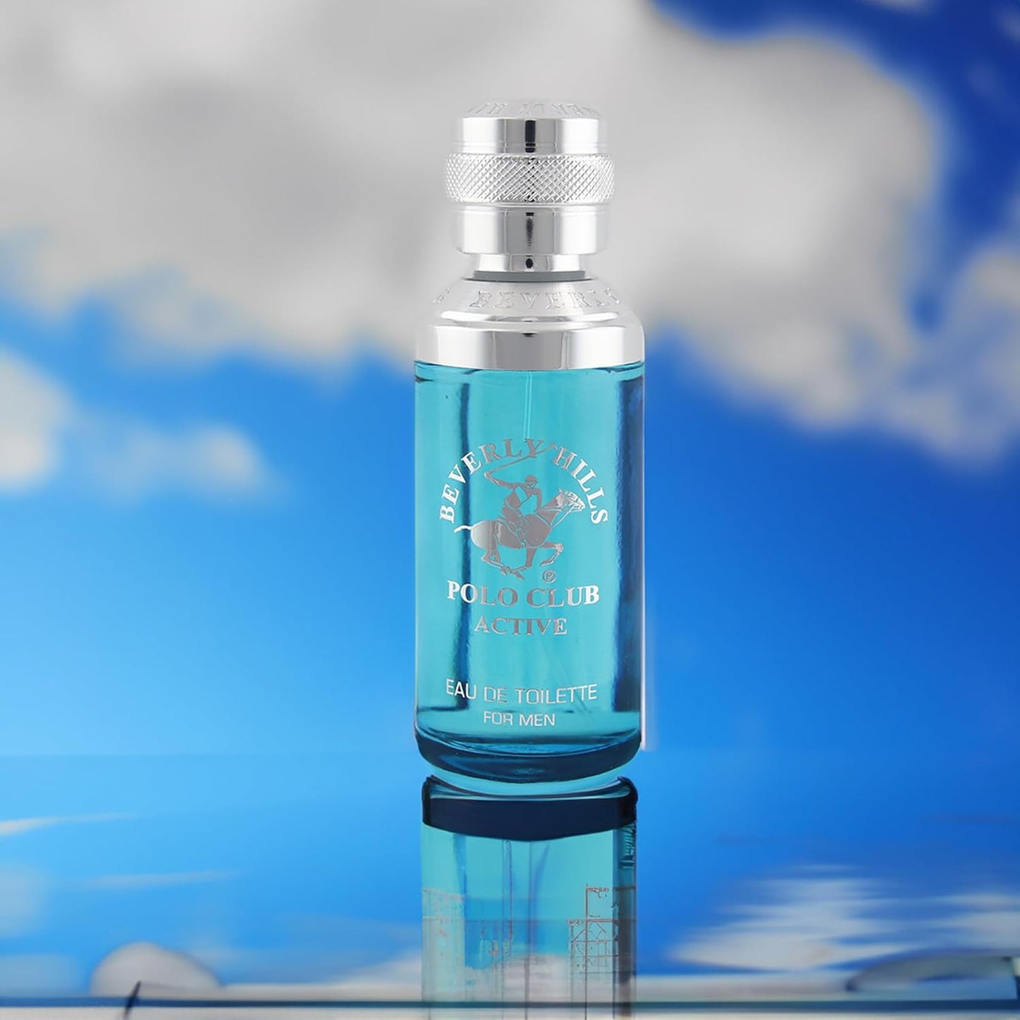 Beverly Hills Polo Club Active Cologne for Men - Designer Eau de Toilette Bonus Pack - 3.4oz & 0.5oz Travel Size - Long-Lasting Fresh Fragrance