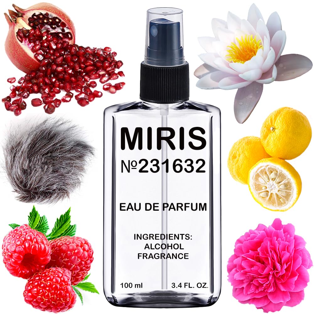 MIRIS No. 231632, Inspired by Bright Crystal Absolu, Long-Lasting Eau de Parfum for Women, Spray 3.4 Fl Oz / 100 ml
