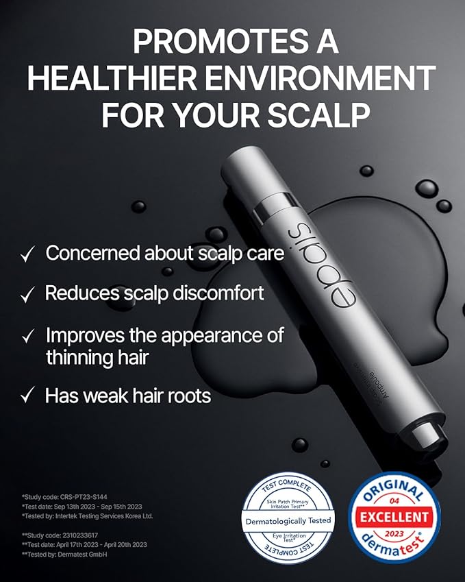 EPAIS Scalp Intensive Ampoule, Nourishing and Hydrating Serum for Fuller-Looking Hair, Safe & Gentle Hair Care, Biotin, Keratin, Clinically Tested 0.5fl.oz