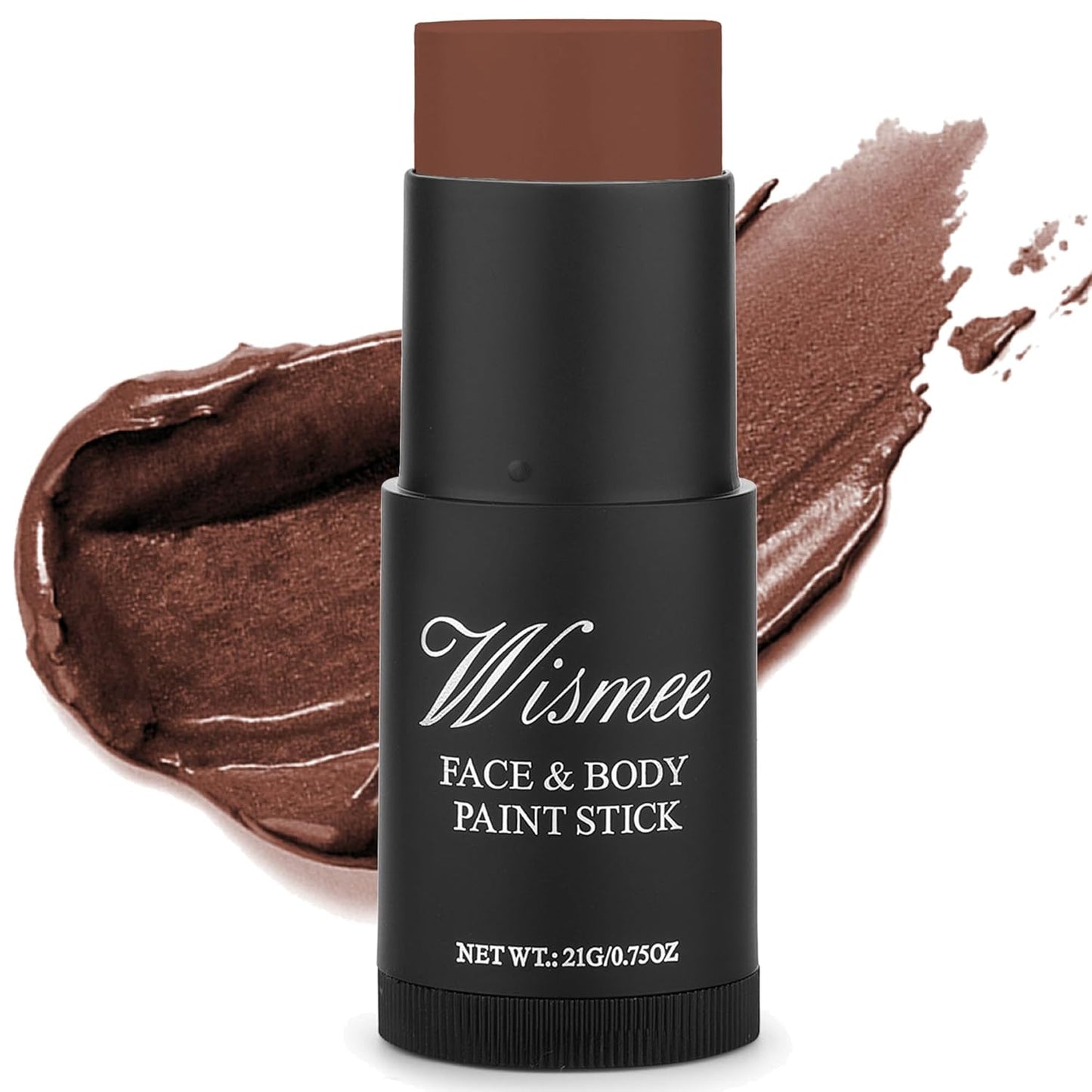 Brown Face Paint Stick - Non-Toxic Oil Based Face Makeup, High Pigmented Full Body Paint for Baseball, Softball, Football, Halloween & Special Effects Makeup