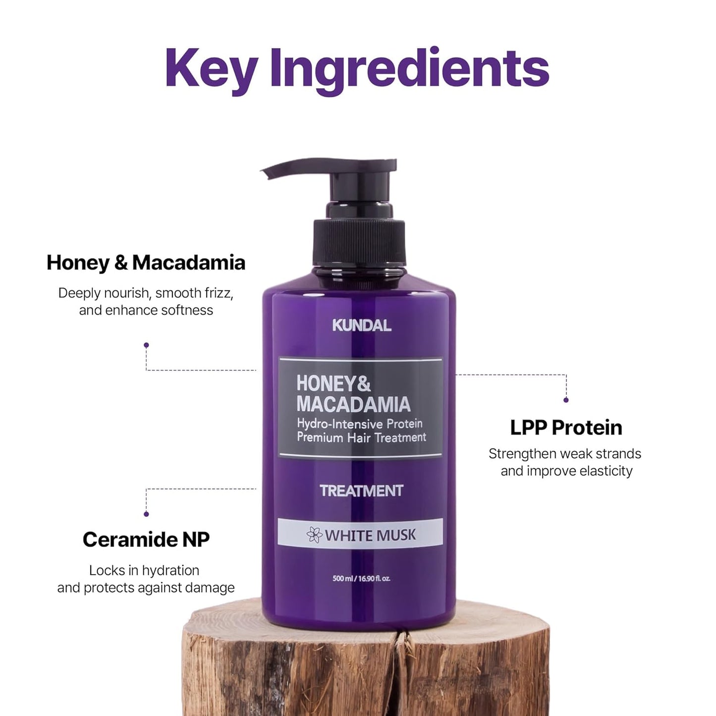 KUNDAL Korean Shampoo and Conditioner Set [Pink Grapefruit] Salon-quality, Long Lasting Scent, Moisturizing, Sulfate-Free, Argan & Macadamia Oil, Korean Hair care, For all hair types, 16.9 fl oz each