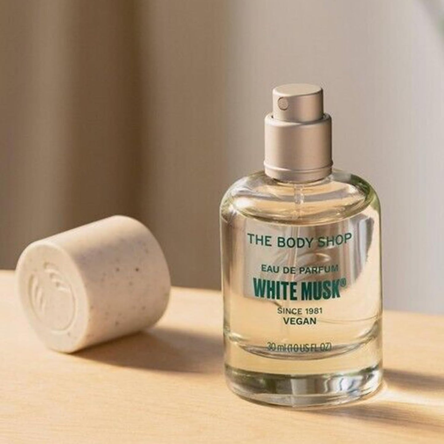 The Body Shop White Musk Eau De Toilette – Fresh, Floral Fragrance – Vegan – 2 oz