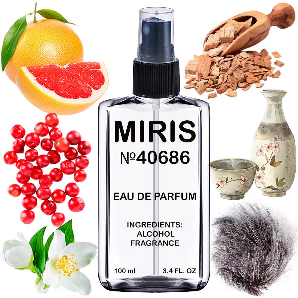 MIRIS No. 40686, Inspired by Lady Emblem, Long-Lasting Eau de Parfum for Women, Spray 3.4 Fl Oz / 100 ml