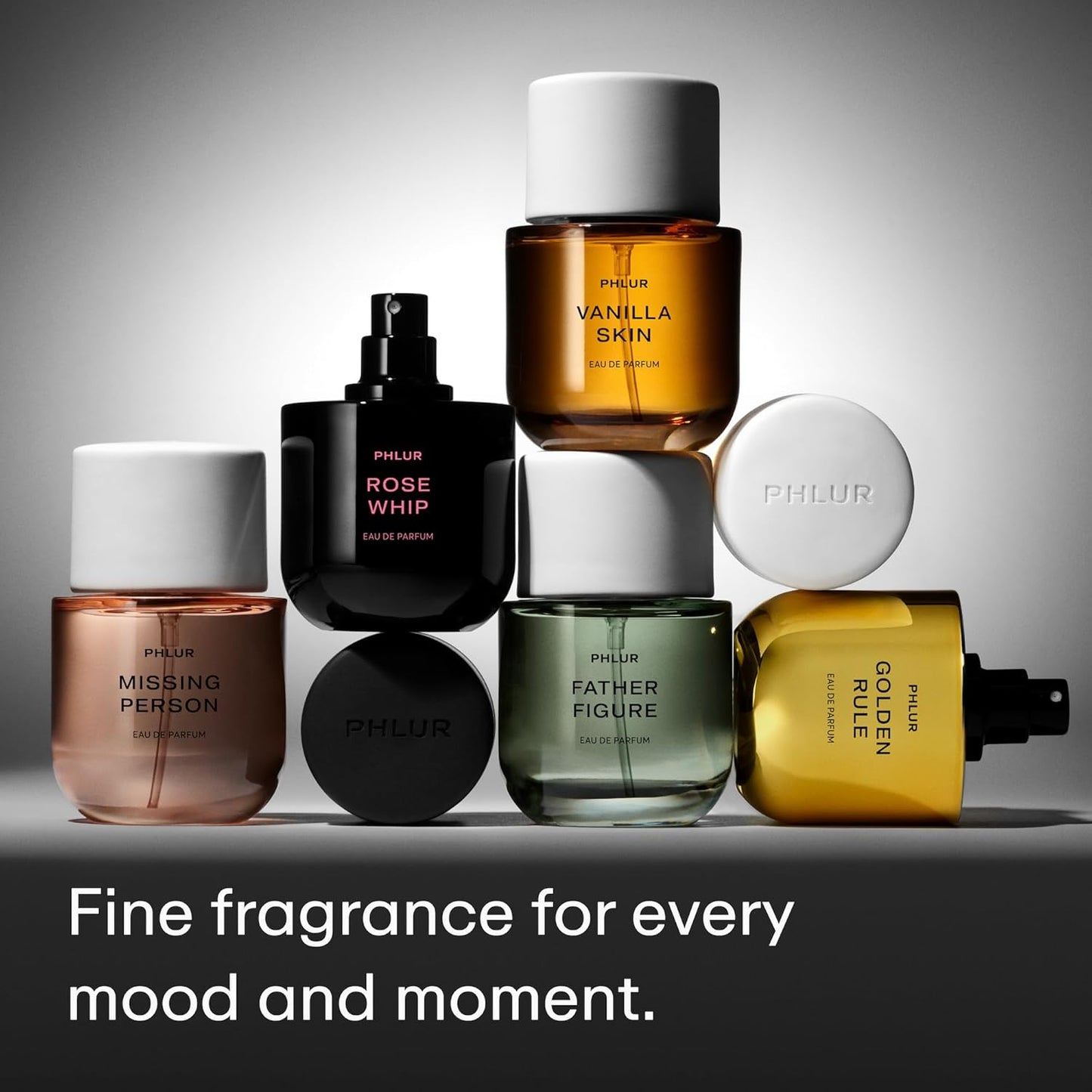 PHLUR Missing Person Eau de Parfum - Full Size Perfume Fragrance - Floral Skin Musk Perfume with Bergamot, Musk, Orange & Sandalwood (100mL)