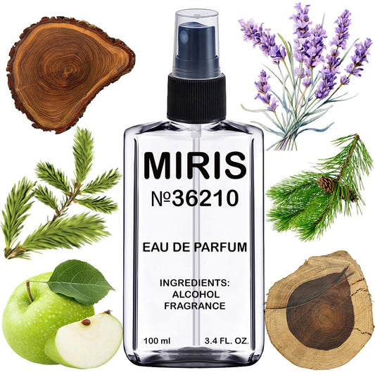 MIRIS No. 36210, Inspired by Hu Bos Man, Long-Lasting Eau de Parfum for Men, Spray 3.4 Fl Oz / 100 ml