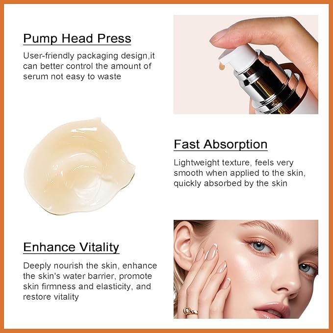 Vitamin C Serum for Women Over 70, Vitamin C Serum for Mature Skin Care Hydrate & Plump Skin Care Anti Aging Wrinkle