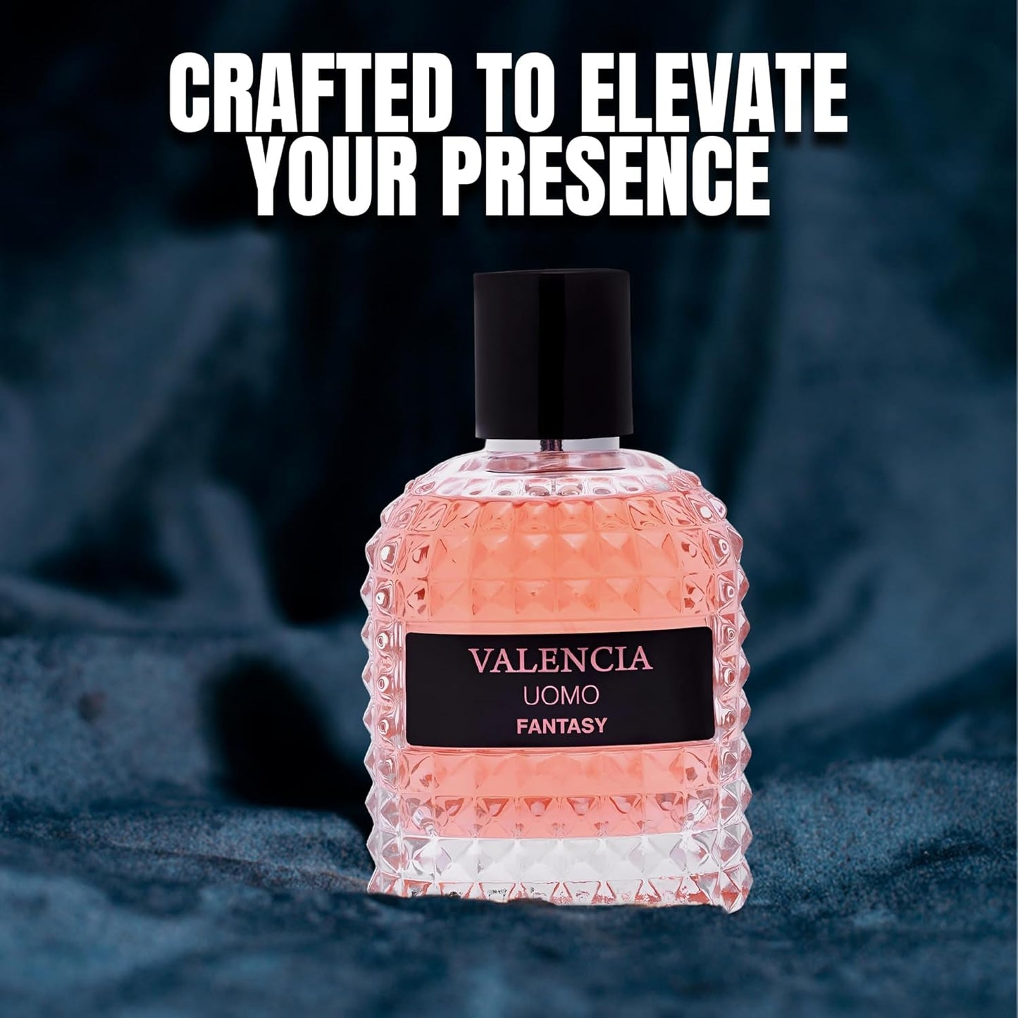 Men's Cologne Gift Set Include Valentine Milano,Valentine,Choco Musk & Valencia UOMO Fantasy - 3.4 Fl Oz Each | Vanilla Bourbon, Leather & Amber Floral Fragrance | Luxury Eau de Toilette