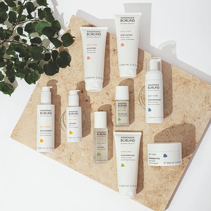 ANNEMARIE BÖRLIND - BODY CARE Body Oil - nourishing, regenerating & smoothing skin care, with organic jojoba oil & argan oil, vegan, 3.38 Fl. Oz.