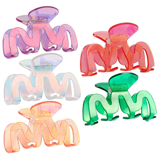 Jayongnee Large Claw Clips - 5Pcs for Thick and Thin Hair