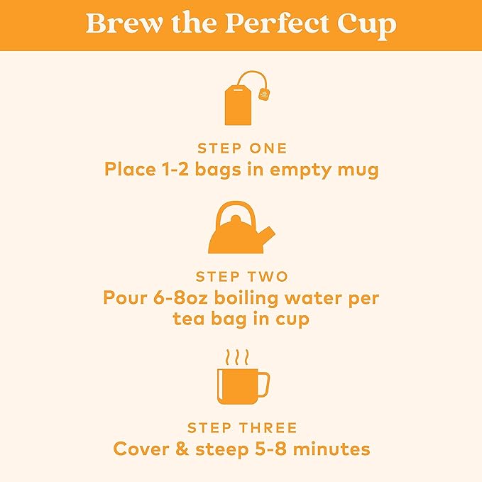 ORGANIC INDIA Calming Tulsi Ashwagandha Tea - Organic Tea Bags, Holy Basil Tea, Vegan, USDA Certified Organic, Non-GMO, Caffeine Free Tea - 18 Infusion Bags, 6 Pack