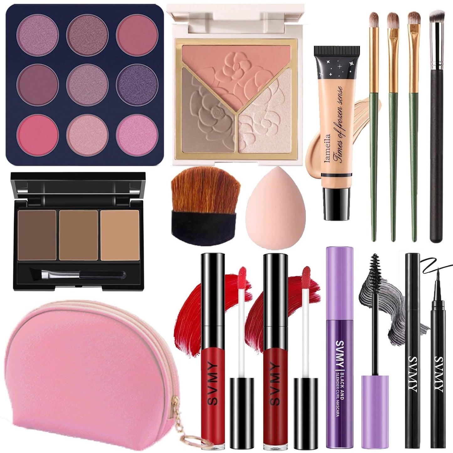 Makeup Set for Women, Makeup Kit for Beginners & Professionals, Makeup Set for Teens & Adults, Make up Gift, Eyeshadow Palette, Face & Eye Make up