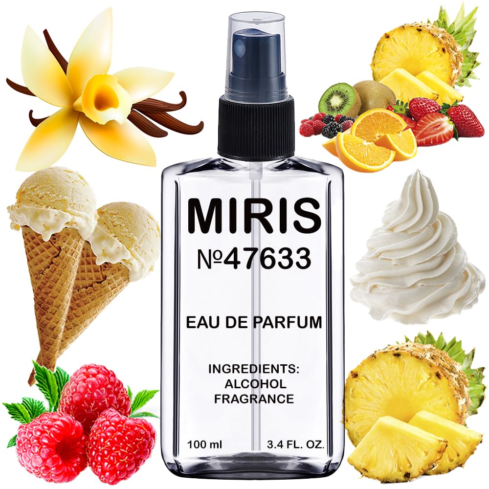 MIRIS No. 47633, Inspired by Hayati, Long-Lasting Unisex Eau de Parfum for Women & Men, Spray 3.4 Fl Oz / 100 ml