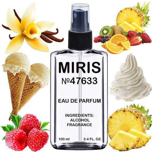MIRIS No. 47633, Inspired by Hayati, Long-Lasting Unisex Eau de Parfum for Women & Men, Spray 3.4 Fl Oz / 100 ml