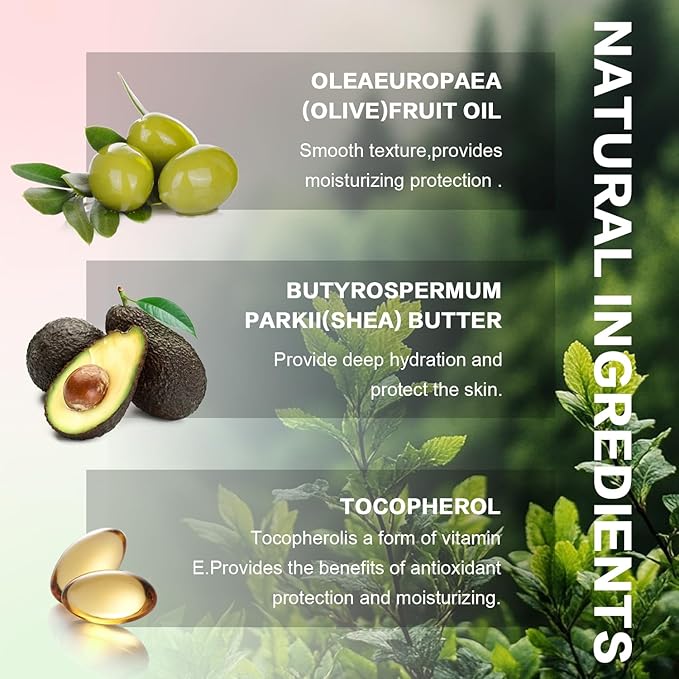 Tinted Lip Butter Balm - Vegan Lip Balm for Instant Moisture, Shine & Hydration - Sheer-Tinted, Soothing Skincare (Vanilla)