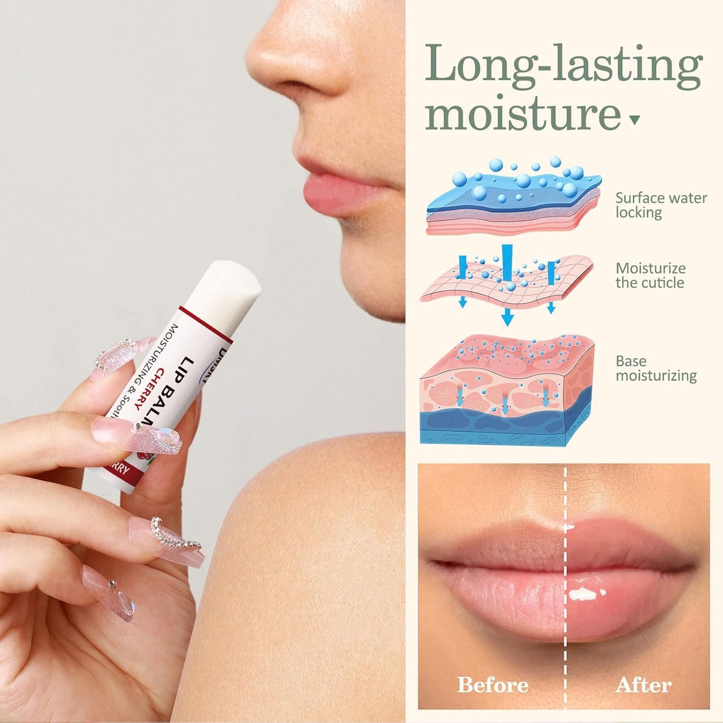 88 Pack Lip Balm Bulk, Fruit Lip Balm Variety Pack, Natural Moisturizing Balms for Dry Cracked Lips, Hydrating for Men Women Kids - 10 Flavors