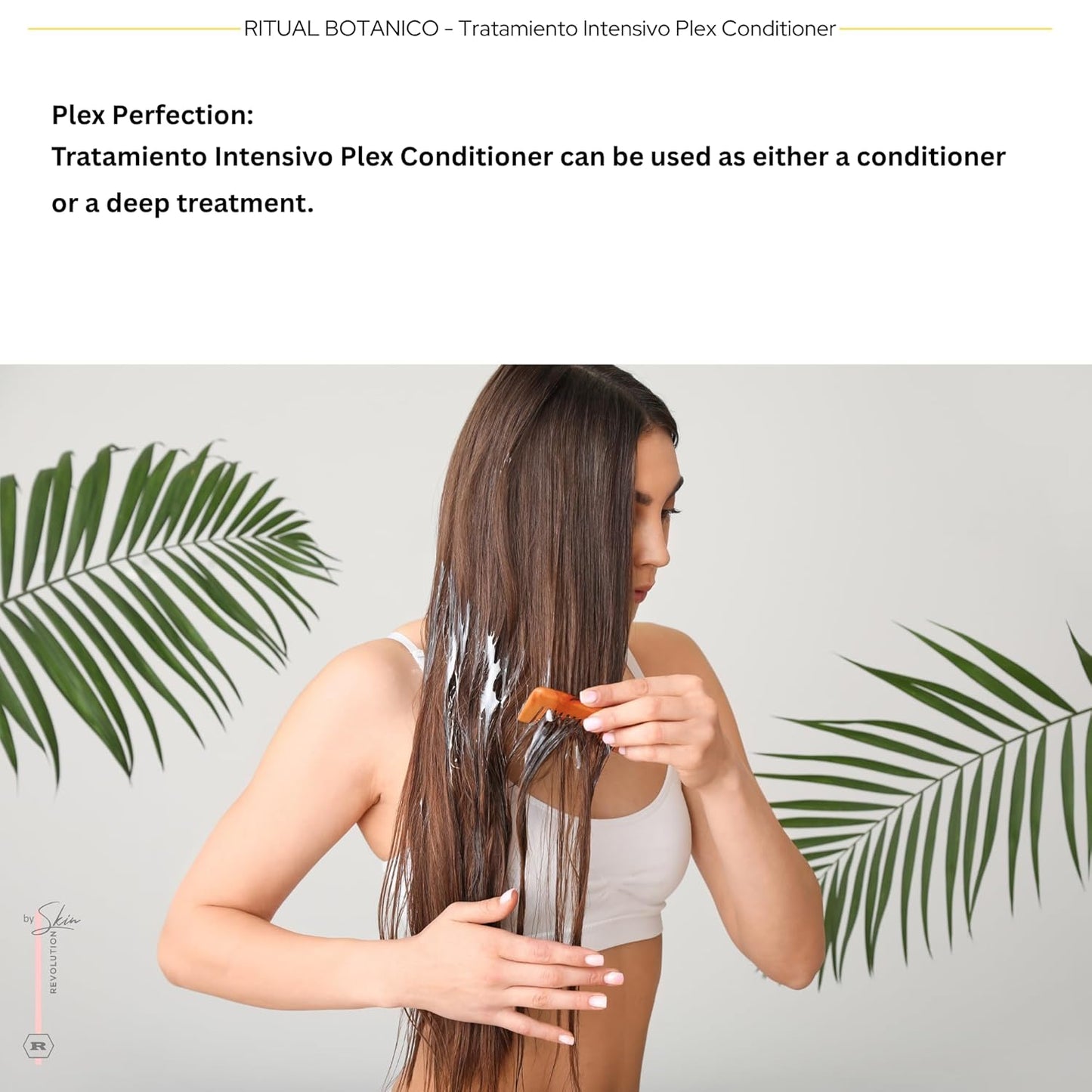 Aftercare for Ritual Botánico Keratina Orgánica | Treatment to Straighten, Repair and Relax Hair | Natural, Organic & Vegan | Product of Colombia | Tratamiento Plex, 400 ml/13.52 Fl Oz (2 Count)