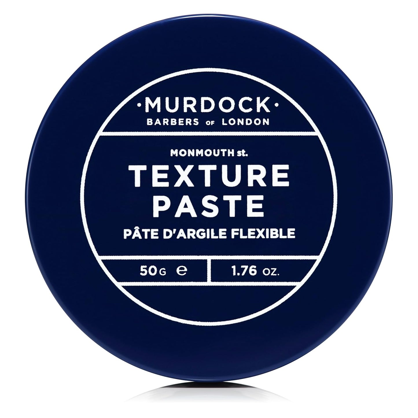 Murdock London Texture Paste – Soft Hold, Low Sheen Hair Paste for Men + Rough Textured Finish Without Grease – Lightweight Styling Cream for Short to Medium Hair (1.76 fl. oz.)