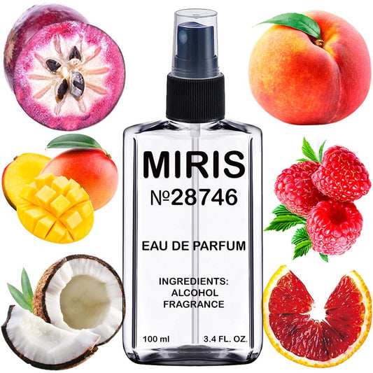 MIRIS No. 28746, Inspired by Taj Sunset, Long-Lasting Eau de Parfum for Women, Spray 3.4 Fl Oz / 100 ml