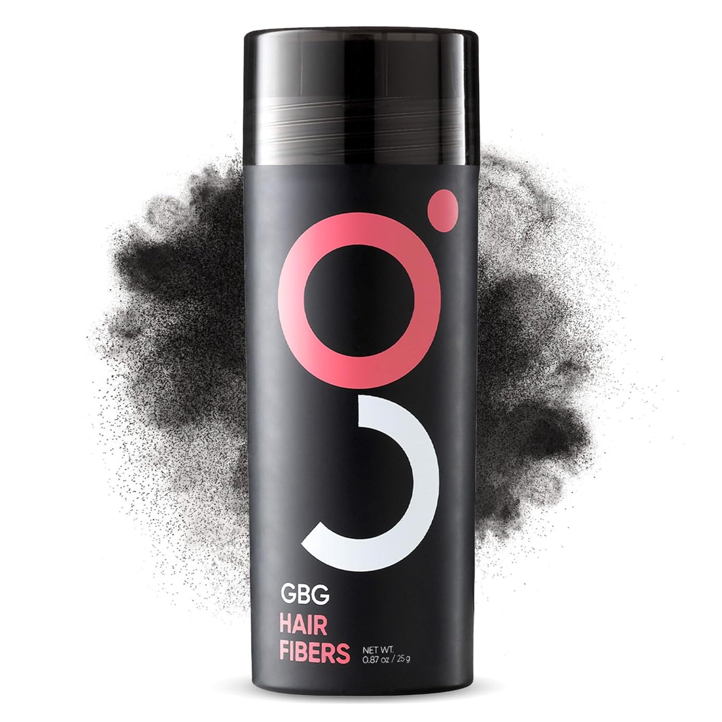 GBG Hair Fibers for Thinning Hair & Bald Spots (Dark Brown) - 25g Bottle - Conceals Hair Loss - Instant Cover Up & Volume in 30 Seconds, Hair Powder for Women & Men - Cruelty Free