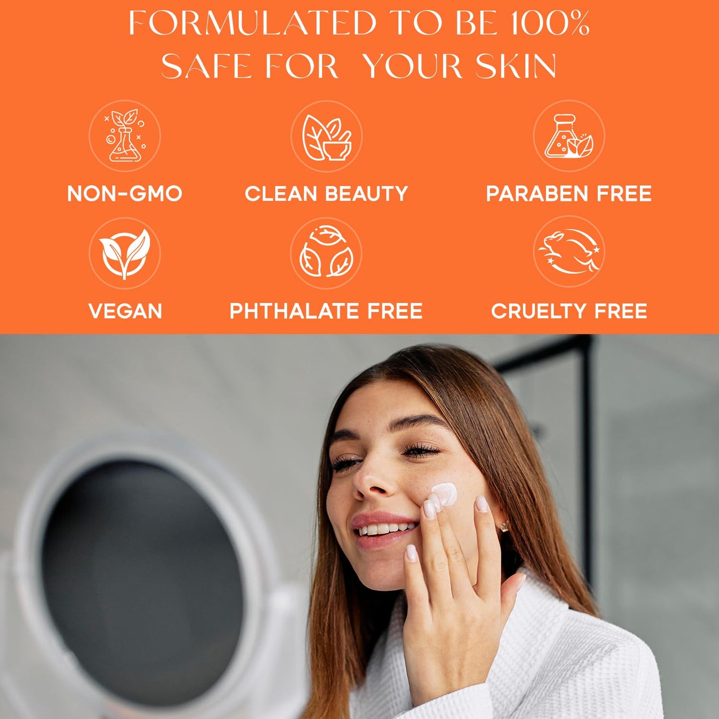 Vitamin C & Collagen Face Moisturizer – Hydrating Anti Aging Night Cream For Uneven & Dry Skin, Firms & Smooths Fine Lines – Dermatologist Tested, Korean Skin Care, Clean Beauty – 1.69 Fl Oz