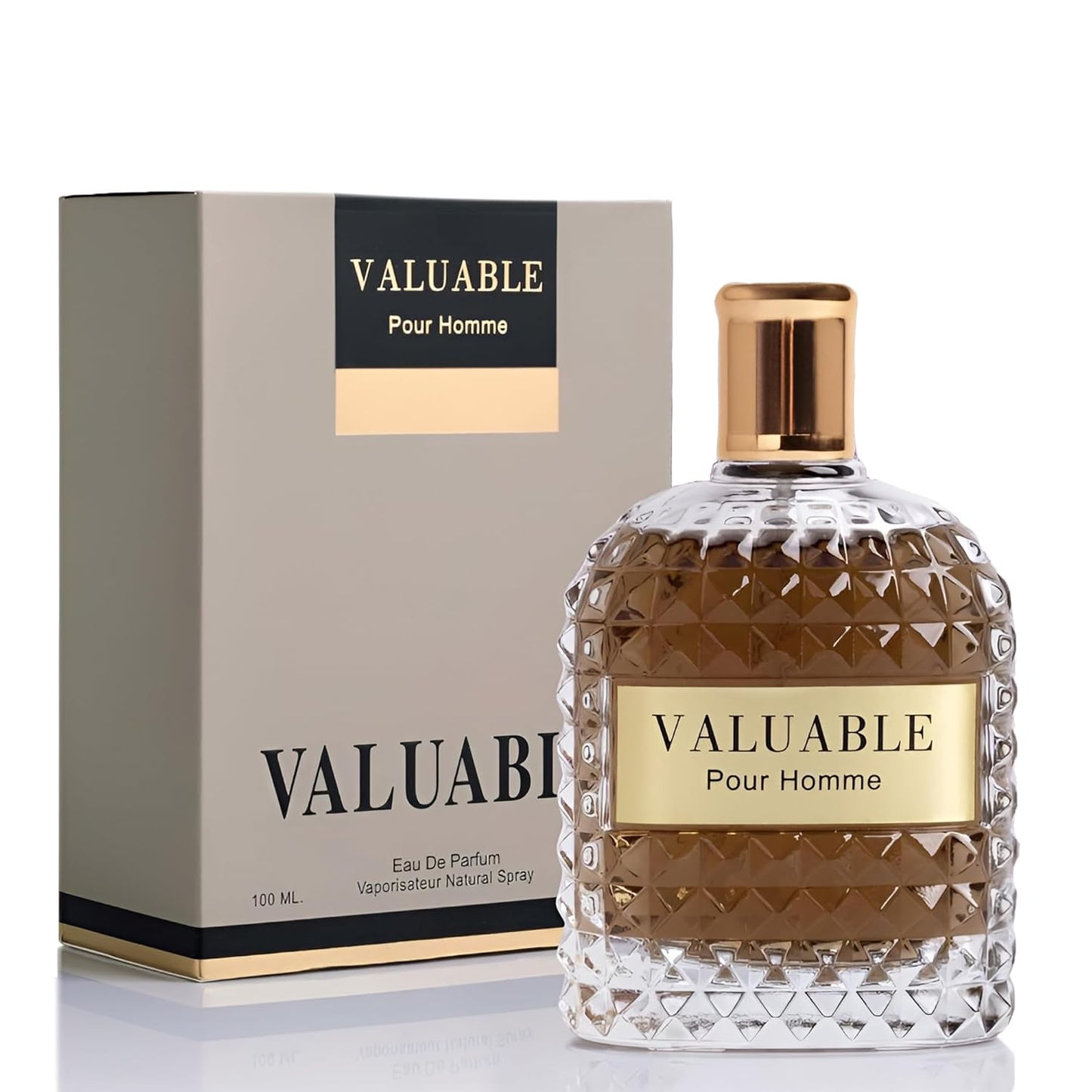 Valuable Men's Cologne–Bold & Sophisticated Scent Perfume for Men With Citrus,Spice,And Woody Notes 3.4 Fl Oz Fragrance For All Occasions