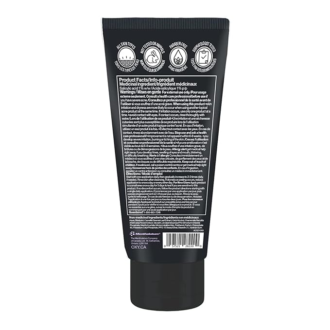 Oxy Triple Action Daily Facial Cleanser, 162ml