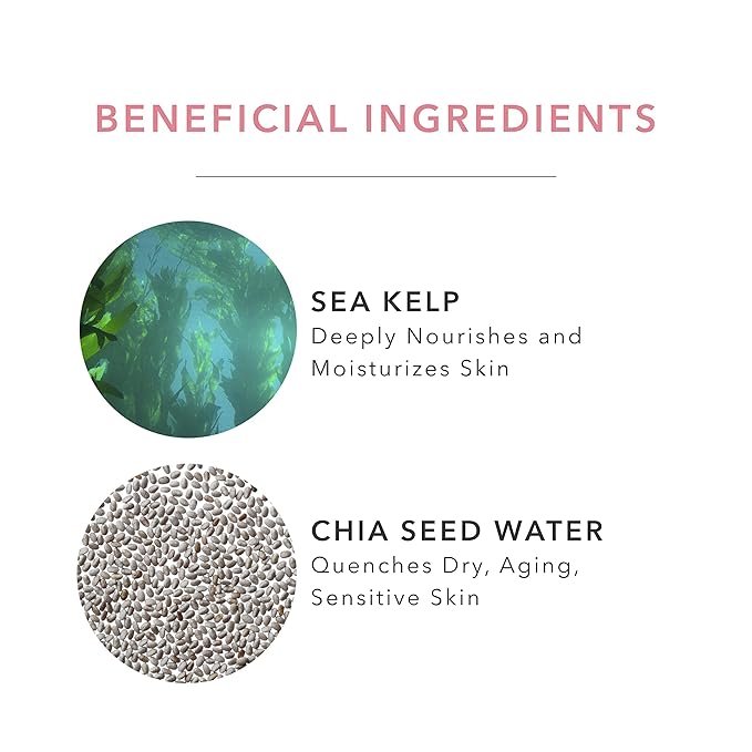 100% PURE Restorative Sea Culture Replenishing Serum, Anti-Aging Serum, Hyaluronic Acid for Face, Hydrating Serum for Everyday Use - 1 Fl Oz