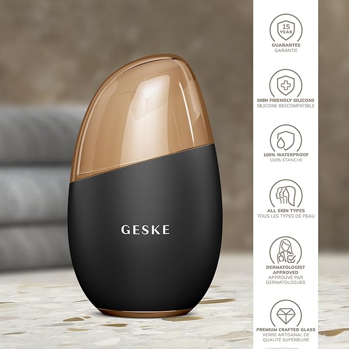 SmartAppGuided™ Cool & Warm Eye & Face Massager | 7 in 1 | Multi Massager | Face & Neck | Battery-free Cooling & Warming | Firms, Relaxes & De-Puffs Skin | Eye-Nose Area Targeted Design