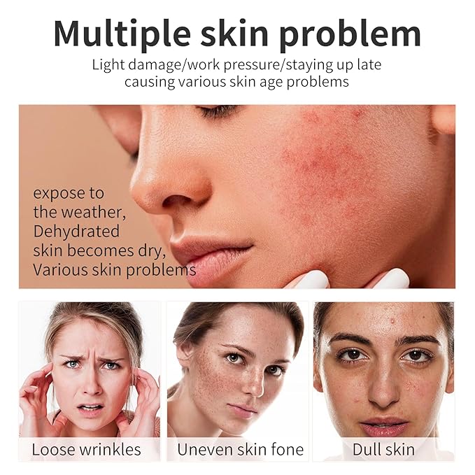 Face Masks Skincare Set for Women,Moisturizing Collagen Facial Masks,Hydrating Hyaluronic Acid Face Mask,Snail Face Mask for All Skin Types,Dry Skin,Oil Skin,Sensitive Skin (6Pack)