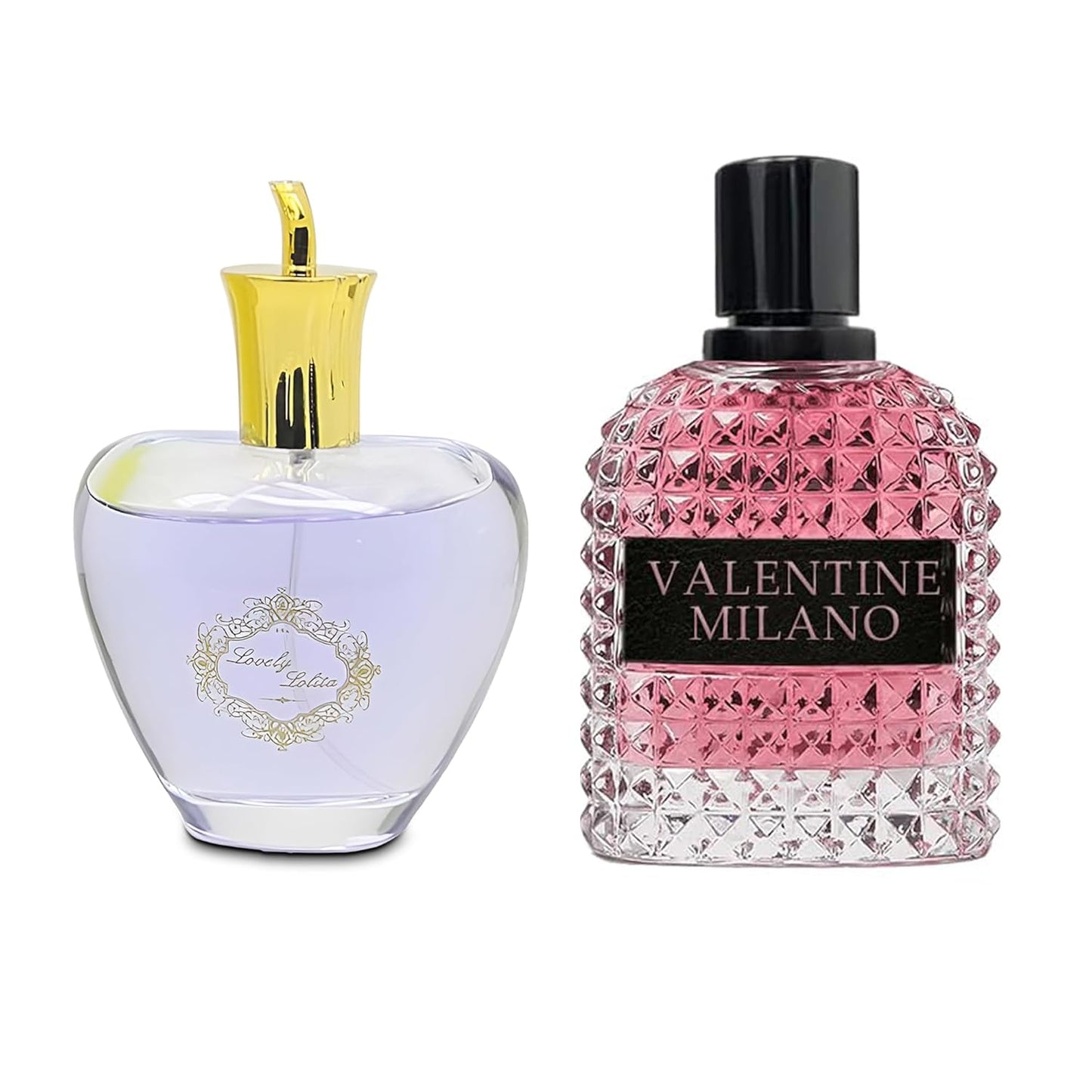 Women's Perfume Combo Set Milano Women&Lovely Lolita Floral Fruity Fragrance Eau De Parfum Elegant 100ml Bottle Natural Spray Each for Daily Used
