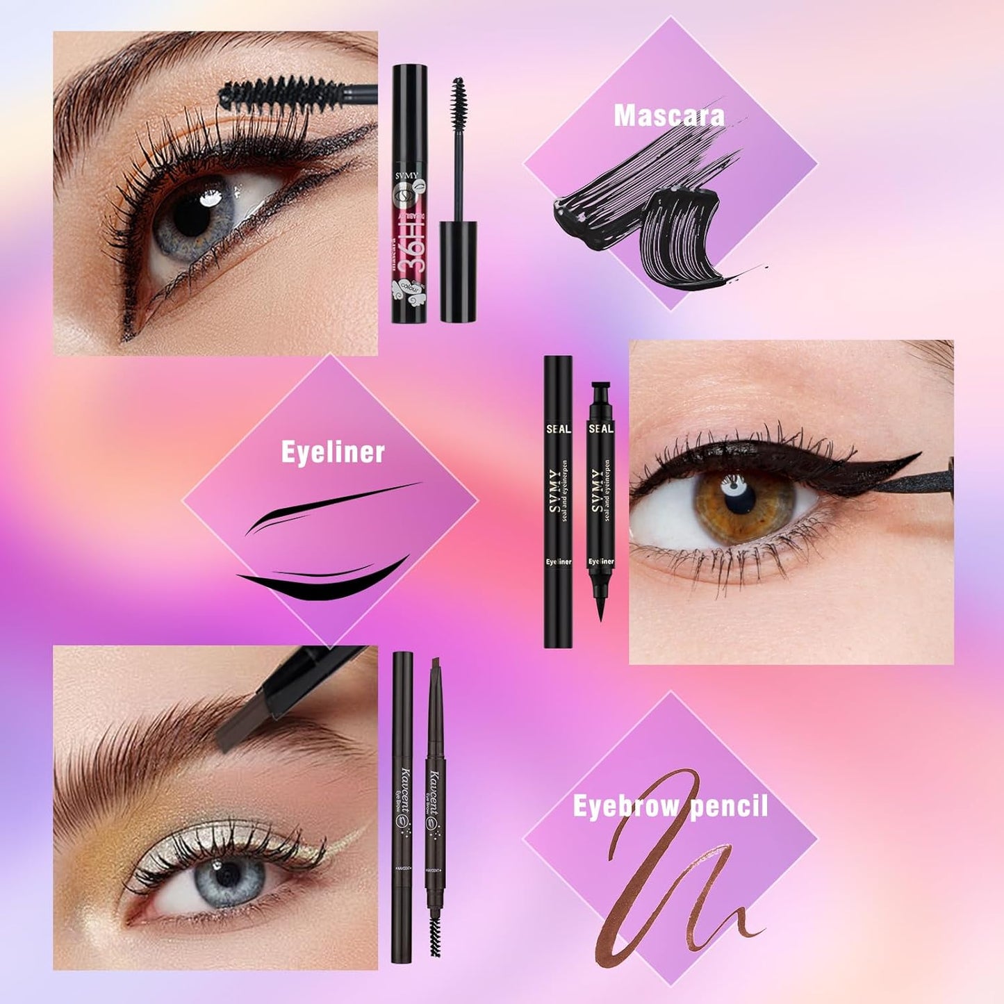 Makeup Kit for Women Teens Full Kit Makeup Set for Teenagers Eyeshadow Palette Foundation Makeup Kits for Teen Girls Makeup Gift Sets for Women Christmas Teens