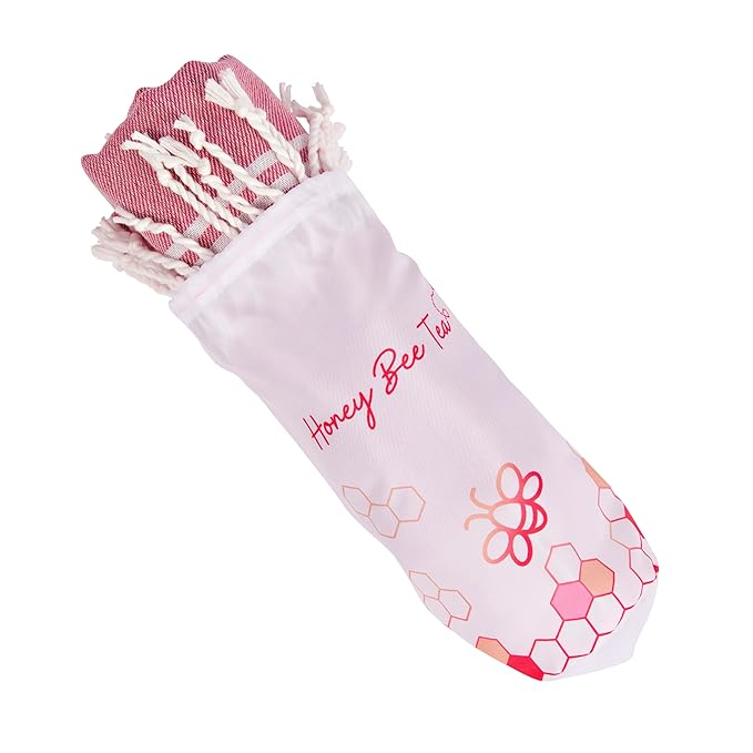 Birthday Bridesmaid Graduation 7 Piece Gift Set | Gifts for Women | 7 Piece Set | Hand Picked Beautifully Packaged | Luxury Spa Gift Featuring Naples Soap Company | Honey Bee Tea™