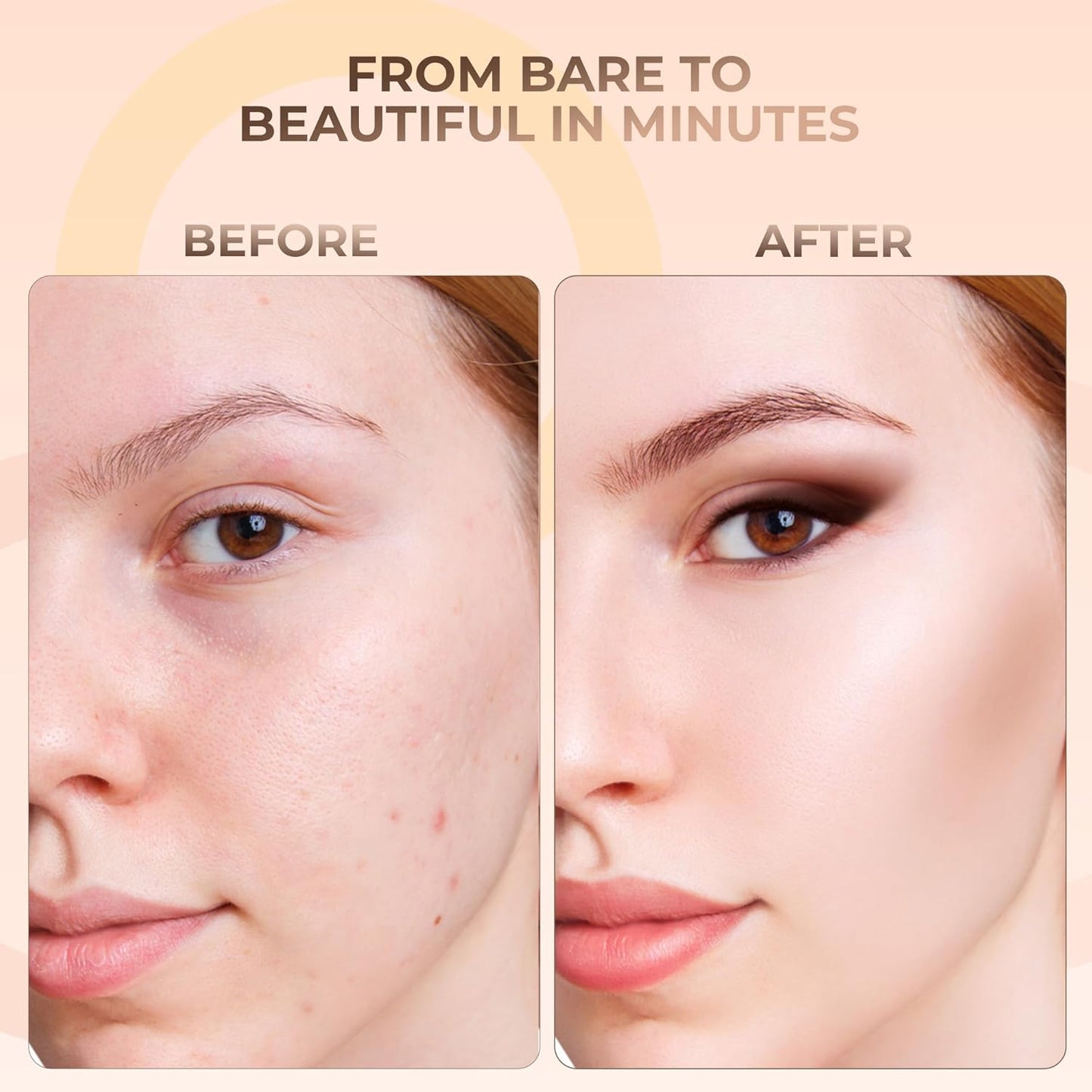 Pink Bisque Foundation (30g Full Size Sifter Jar) Matte Mineral Makeup Loose Powder Foundation – Full Coverage, Natural Finish, Noncomedogenic, SPF 30