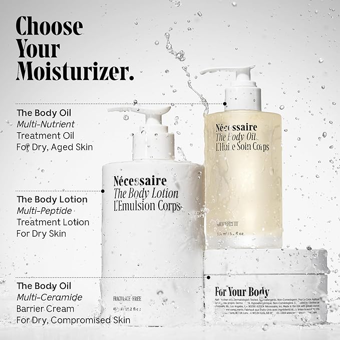 Nécessaire The Body Oil. Multi-Nutrient Treatment Oil For Radiant Skin. 150ml / 5.1 fl oz