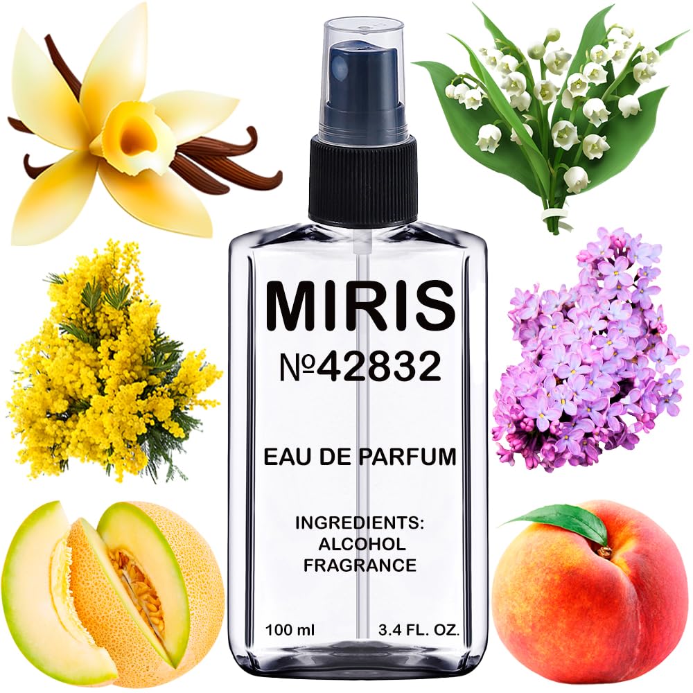 MIRIS No. 42832, Inspired by Champs Elysees, Long-Lasting Eau de Parfum for Women, Spray 3.4 Fl Oz / 100 ml
