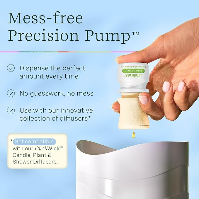 Lifelines Essential Oil Blends, 5-Pack Be Transported Discovery Set - Blended Essential Oils with Precision Pump for Aromatherapy Diffusers - Long-Lasting Scented Fragrance