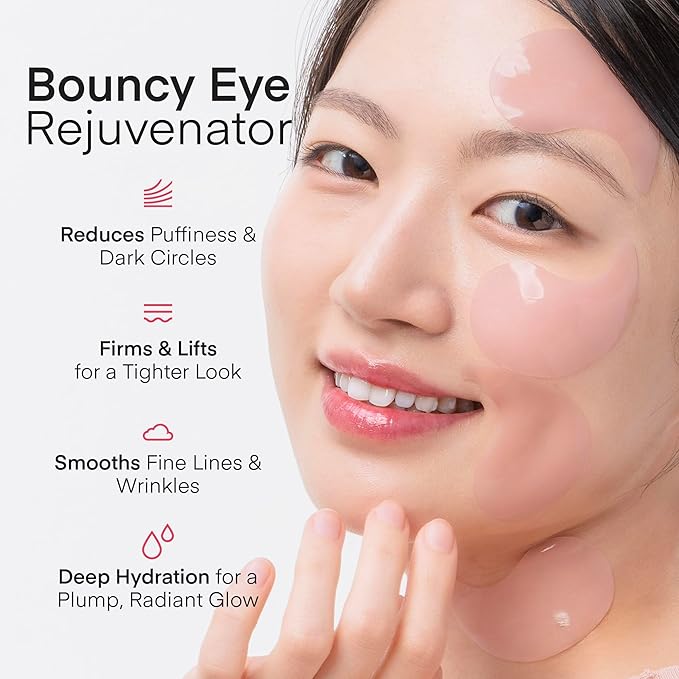 TEREZ & HONOR Peptide Collagen Under Eye Patches & Collagen Night Wrapping Peel-Off Mask