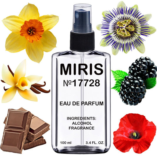 MIRIS No. 17728, Inspired by One Shock For Her, Long-Lasting Eau de Parfum for Women, Spray 3.4 Fl Oz / 100 ml