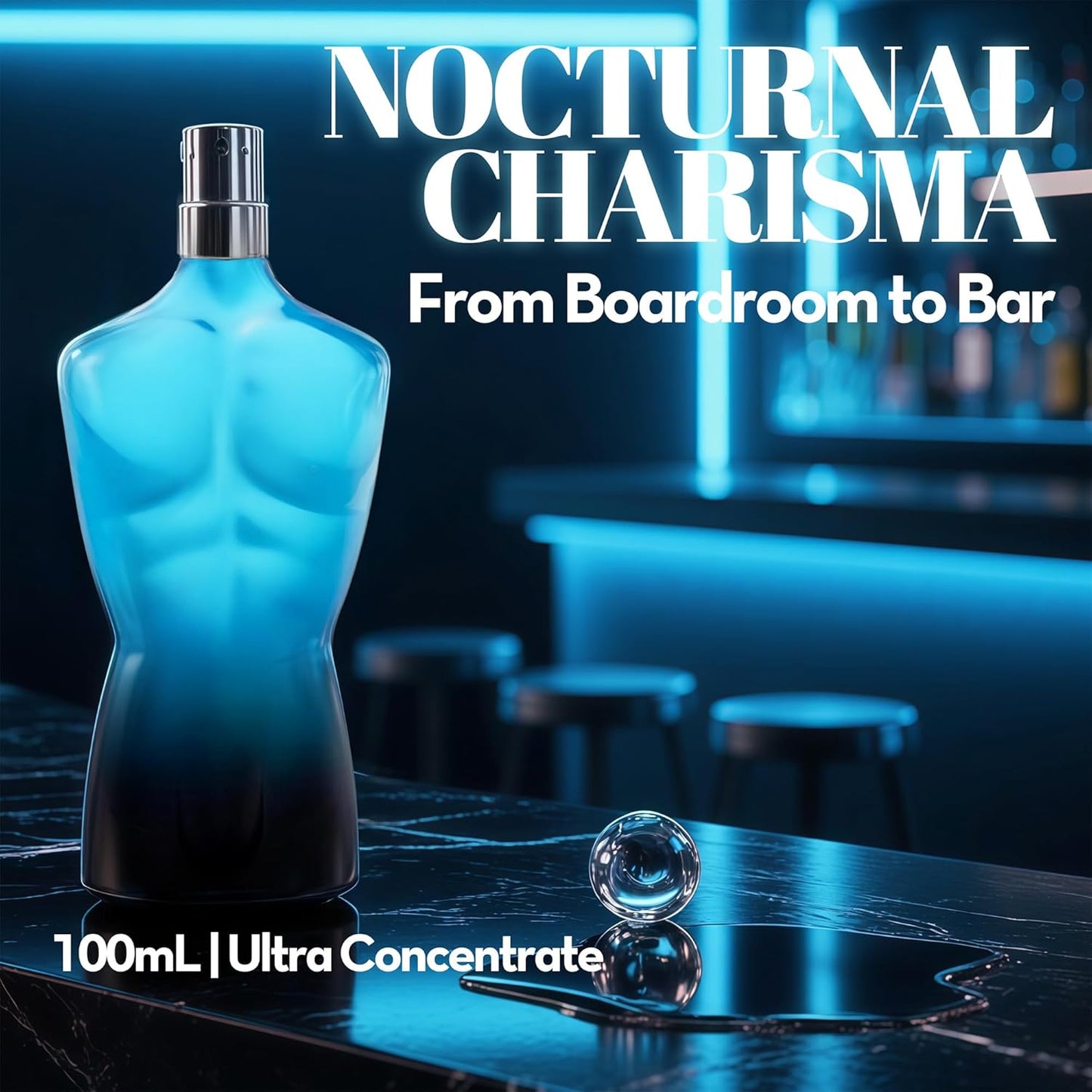 4-Piece Cologne for Men Includes Choco Musk/SE/Blue for Men Ultra/Milano Scent of Woody, Spicy, Citrus & Aromatic eau de parfum Gift Set Each 100Ml for Daily Use