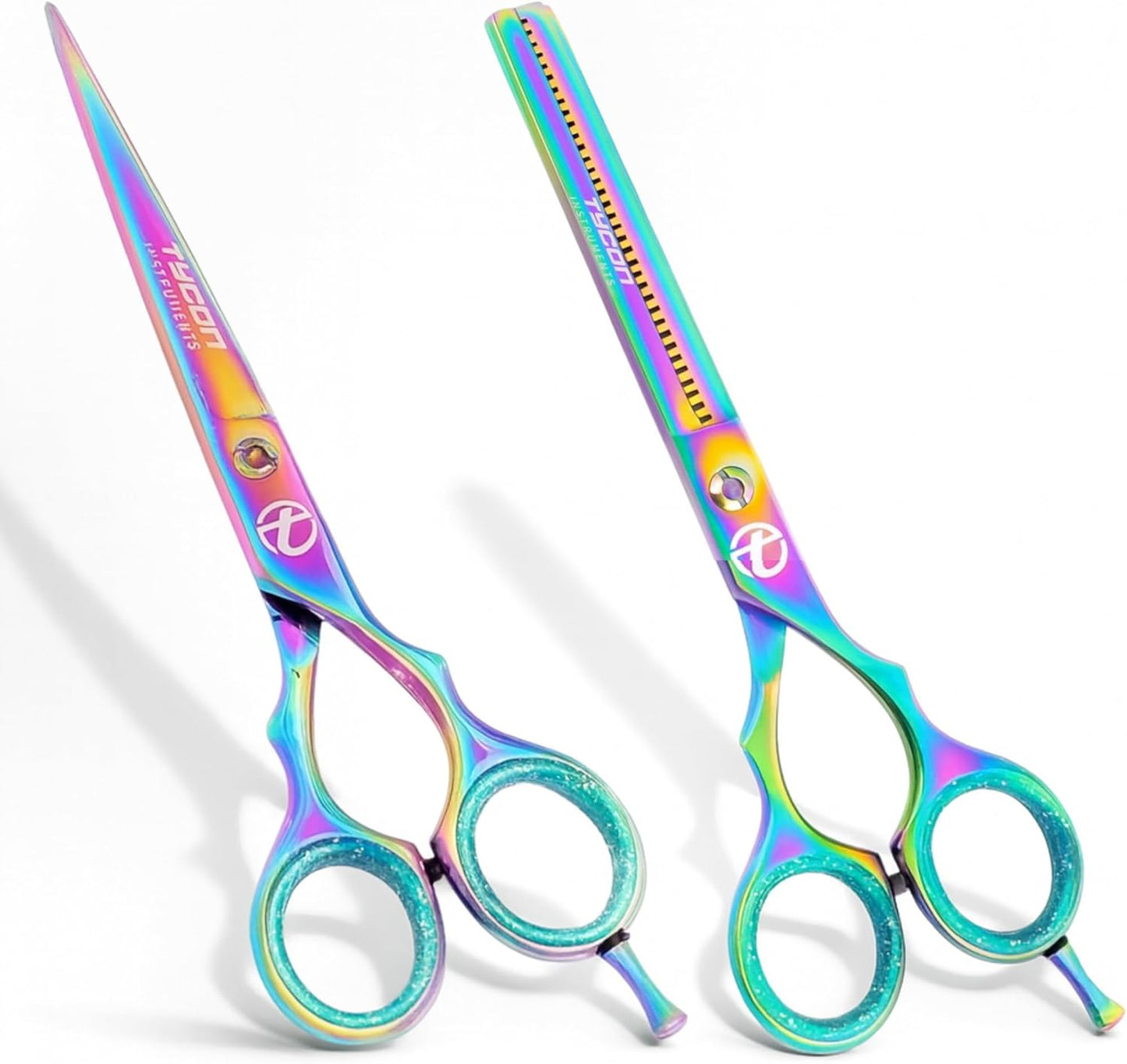 Professional Hair Cutting & Thinning Scissors Set – Premium 6.5” Barber Shears & Texturizing Scissors for Men & Women – Sharp Stainless Steel Salon Haircut Kit for Stylists & Home Use