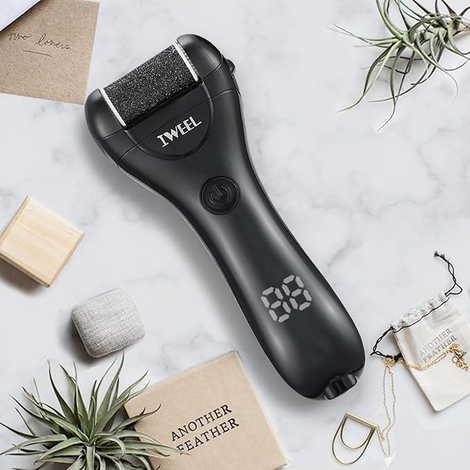 Electric Foot Callus Remover, Rechargeable Portable Electronic Foot File Pedicure Kit, Electric Callus Remover for Feet, Pedicure Tools, Foot Scrubber File, Professional Foot Care for Dead Skin