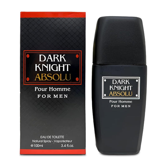 Cologne for Men Dark Night Absolu Natural Spray Masculine Scent Wonderful Fragrance Gift Eau De Parfum for Daily Use 3.3 Fluid Ounce