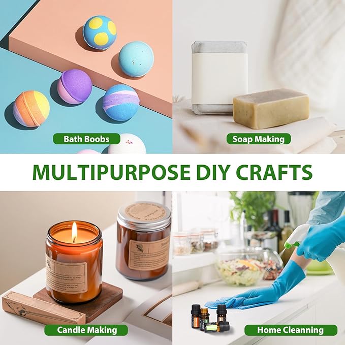 Essential Oils Set -100% Natural Essential Oils -Perfect for Diffusers, Aromatherapy,Humidifiers,Massage,Skin & Hair Care, DIY Candle and Soap Making,9x5 ML(0.17oz