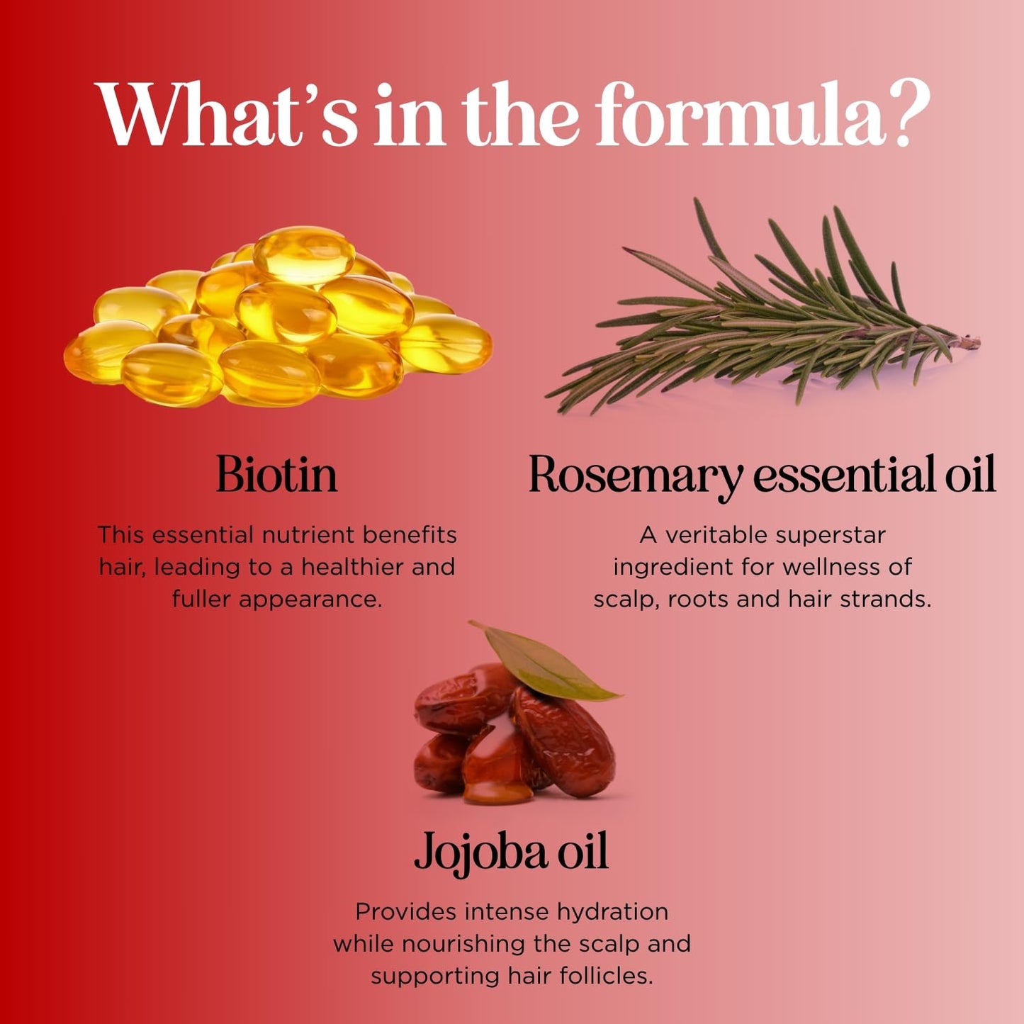 Ultra Biotin Shampoo for Thinning Hair - Extra Strength Volumizing Shampoo for Men and Women with B Vitamins and Rosemary Essential Oil - Sulfate Free Shampoo Biotin Formula for Hair and Scalp Care