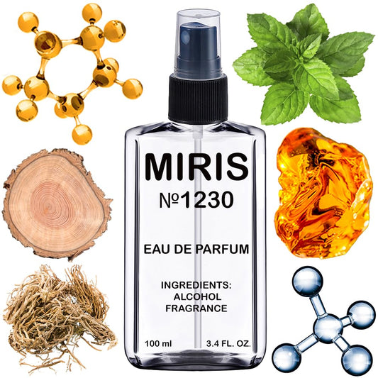 MIRIS No. 1230, Inspired by Molecu 01, Long-Lasting Eau de Parfum for Women, Spray 3.4 Fl Oz / 100 ml