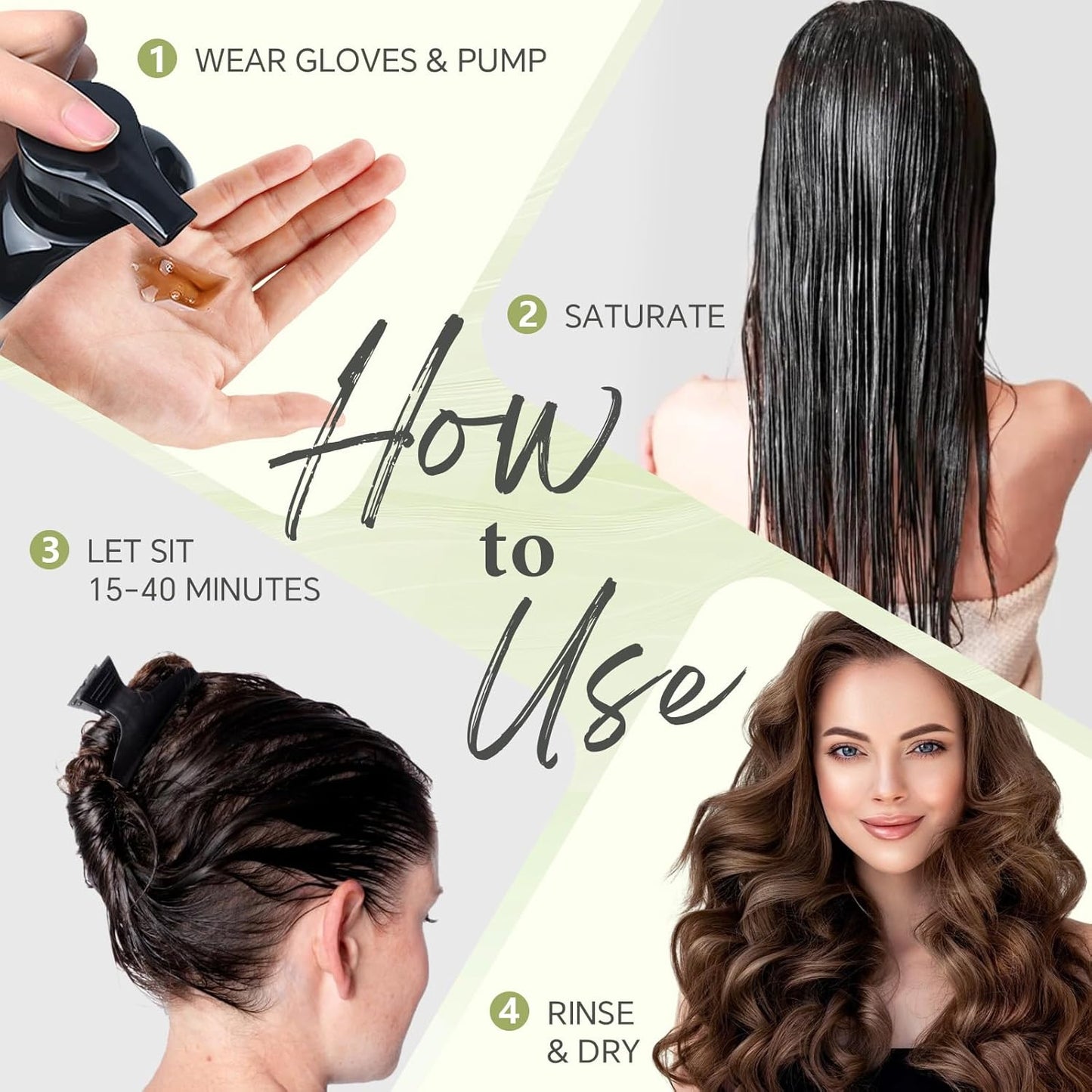 Black Hair Dye Shampoo 3 in 1, 100% Gray Reducing, Instant Hair Color for Gray Hair Coverage, Natural Black Shampoo Hair Dye for Women & Men, Easy To Use & Lasts 3-4 Weeks & All Hair Types, 16.9 fl.oz